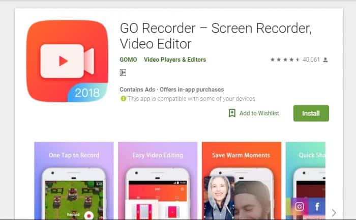 Aplikasi Go Recorder
