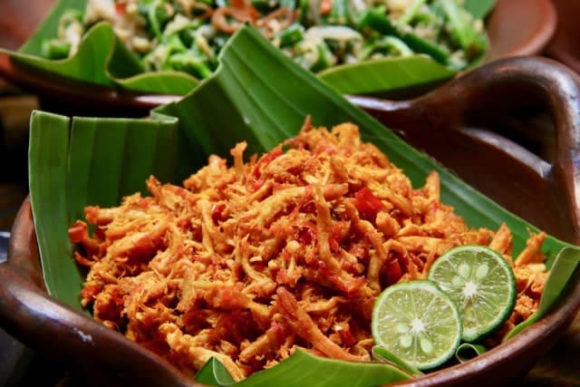 Resep Ayam Suwir Bali