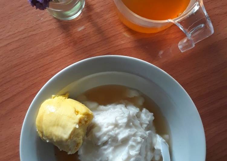 Resep Pembuatan Bubur Sumsum dengan Rasa Durian
