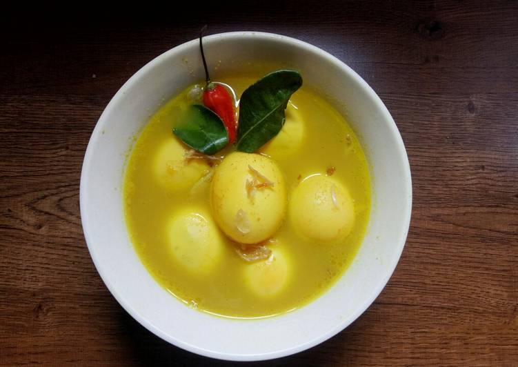 Resep Telur Balado Bumbu Kuning